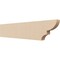 Ekena Millwork 2in. W x 6in. H x 28in. L Ridgewood Woodgrain TimberThane Rafter Tail, Primed Tan RFTUR02X06X28RIDRCPR - alternate 1